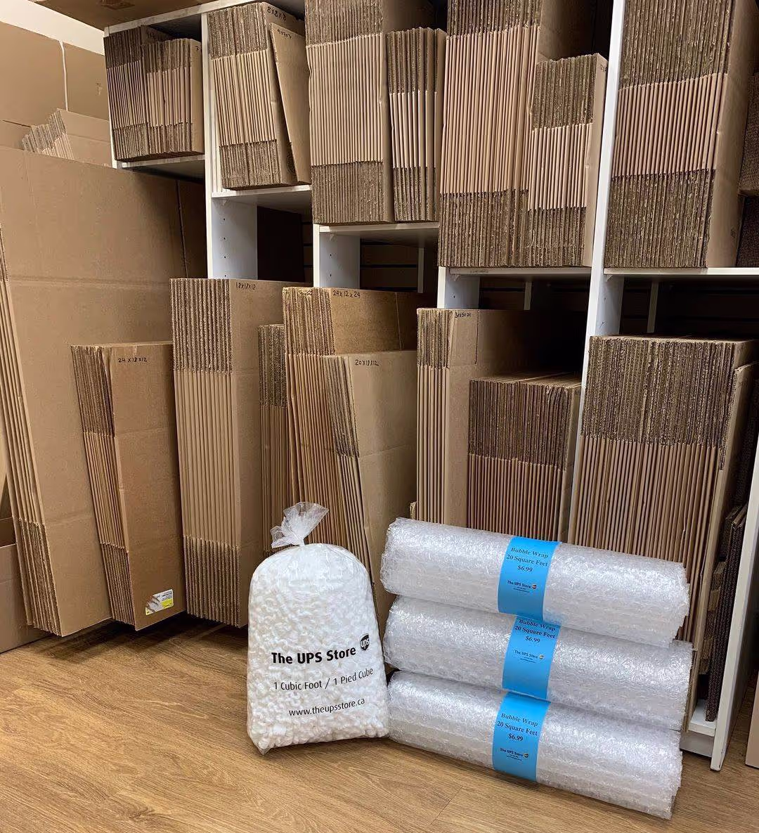 Boxes & Supplies - Dubai Movers
